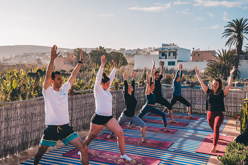 Yoga classes Morocco